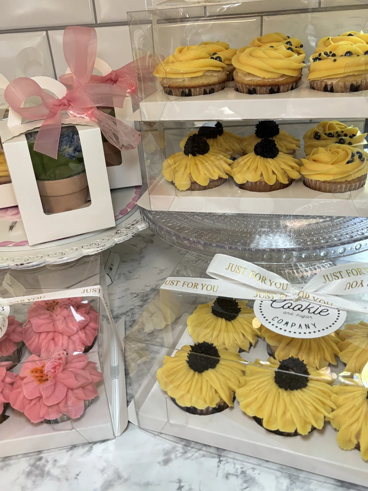 I Am Cookie & Sugar Co. blooming cupcake gallery photo