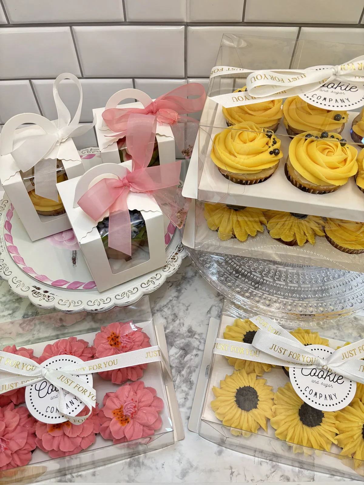 I Am Cookie & Sugar Co. blooming cupcake gallery photo