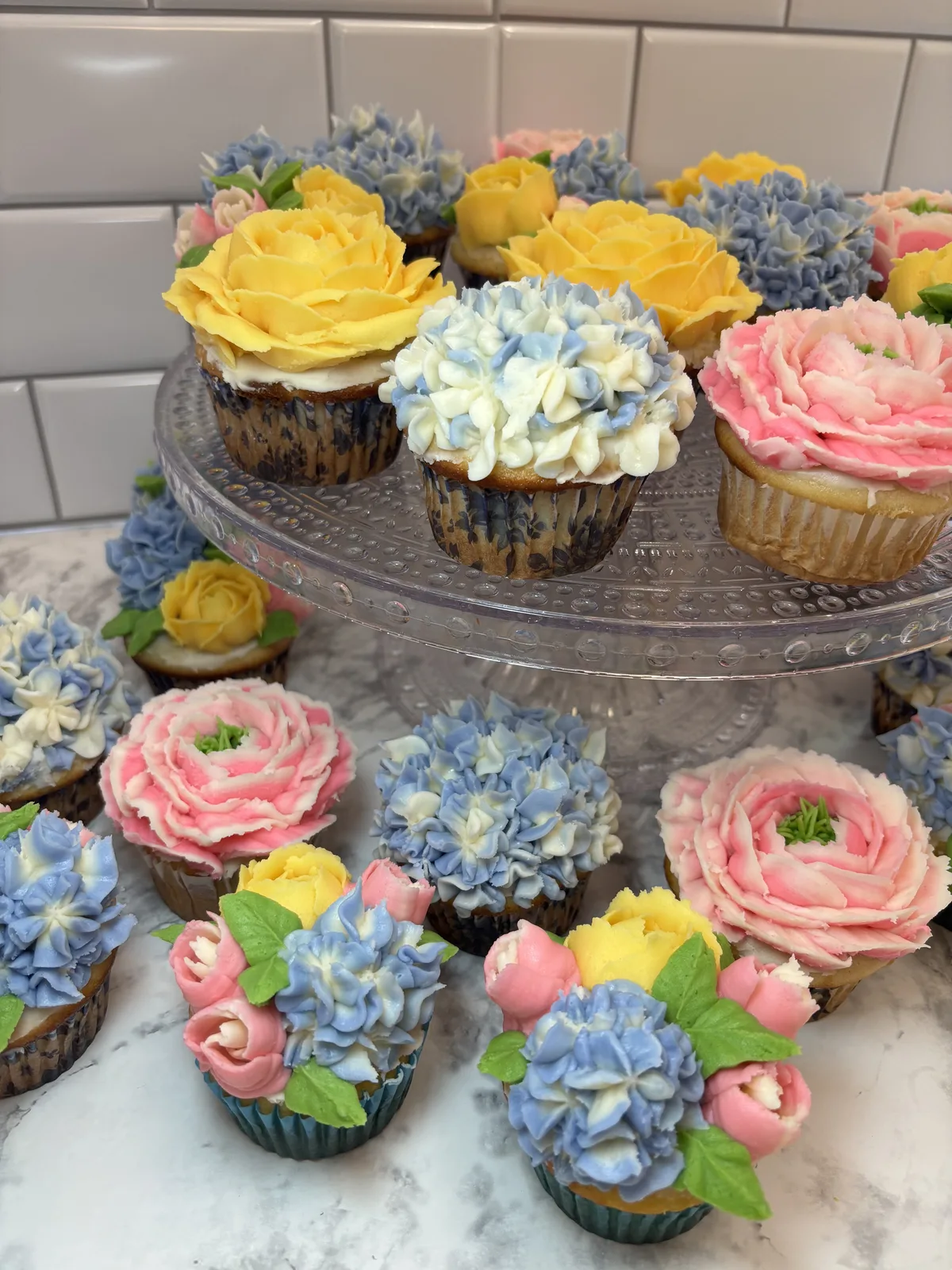 I Am Cookie & Sugar Co. blooming cupcake gallery photo