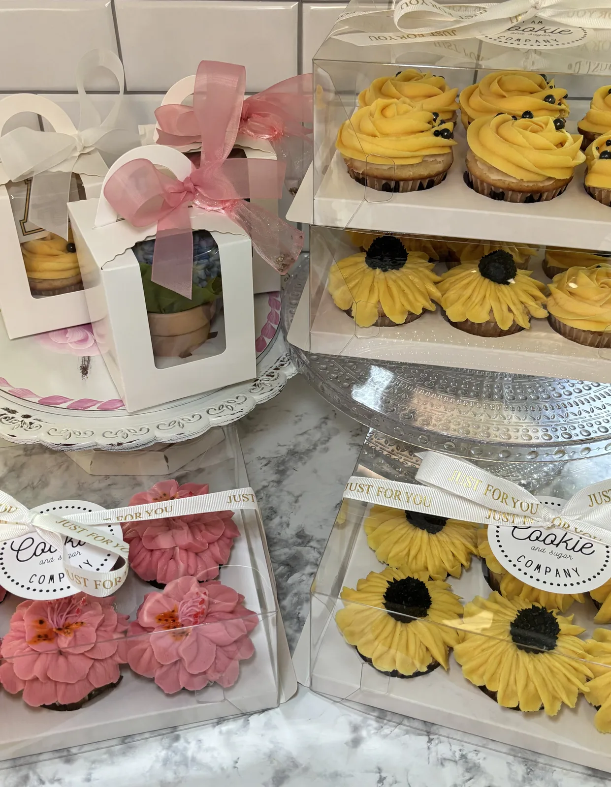 I Am Cookie & Sugar Co. blooming cupcake gallery photo